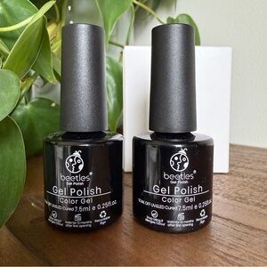 [NWT] Beetles Black & White Gel Nail Polish